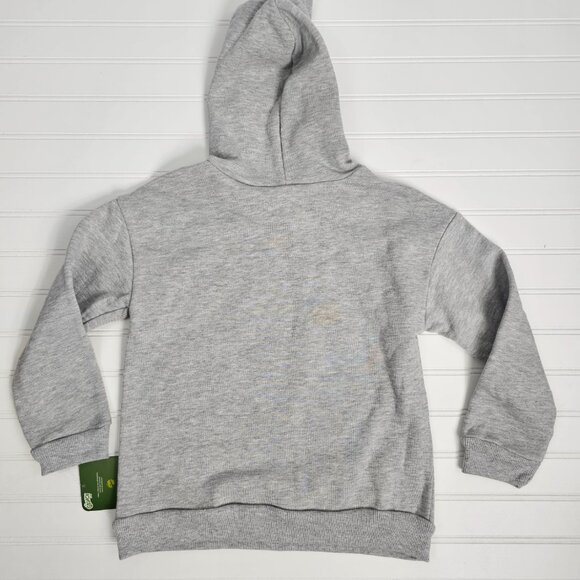 The Grinch Stealing Christmas Grey Graphic Print Hoodie Kids Size 6 NWT - Picture 5 of 9
